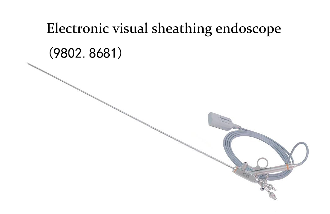 Digital Vontoscope Visual Sheathing Endscope &amp; Negative Pressure Lithotriptoscope System