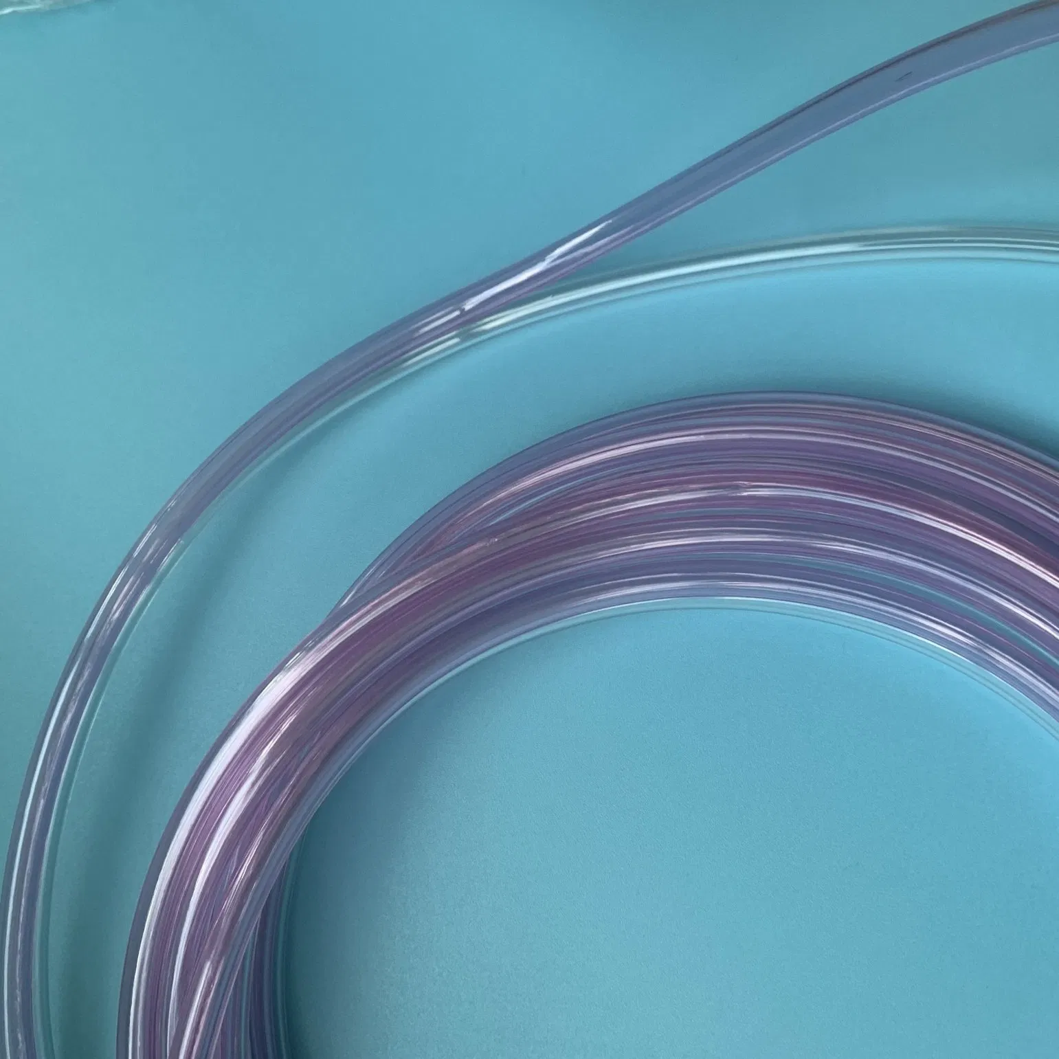 PVC Medical Grade Plastic Disposable Twin Tubing