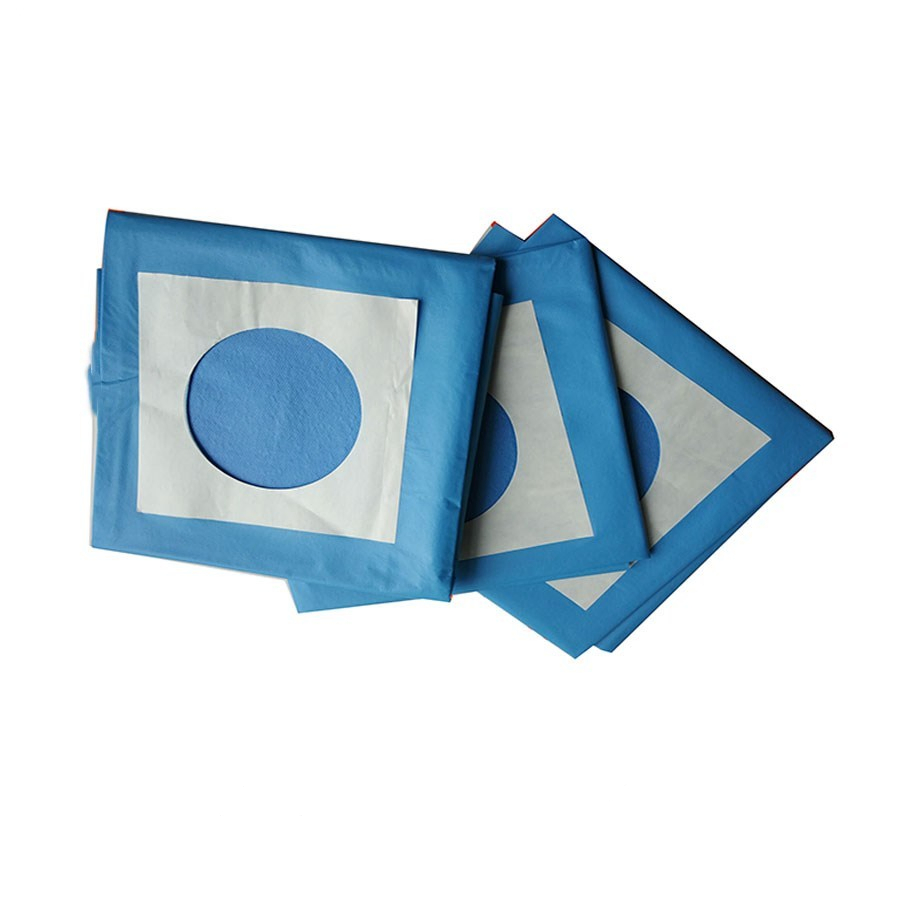 Hydrophilic Non Woven/SMS Waterproof Disposable Incision Surgical Drape for Ophthalmic and Surgical Use