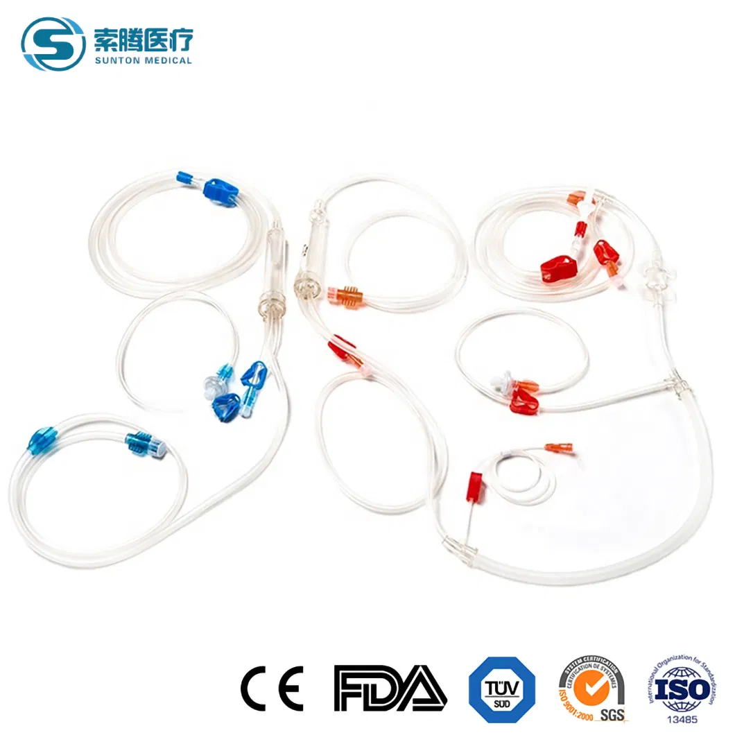 Sunton Customized Hemodialysis Consumables Medical Sterile Dialysis Kit Factory High-Quality Blood Tubing Set OEM Customized China Hemodialysis Blood Tubing