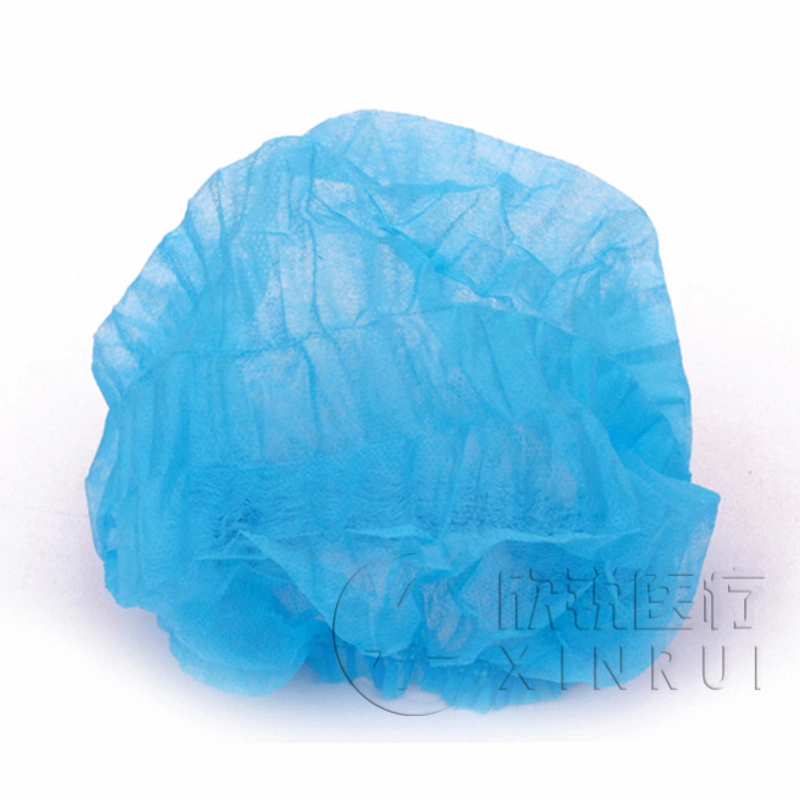 Disposable Non-Woven Clip Cap/Mob Cap 24 Inch