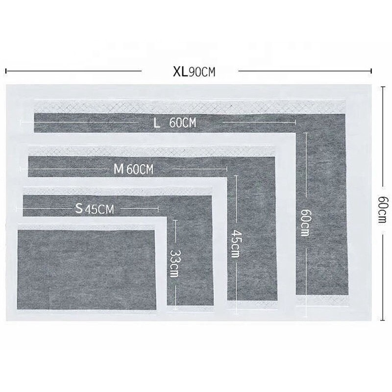 Pet Medical Supply Super Absorbent Pet Disposable Bamboo Charcoal PEE Pads