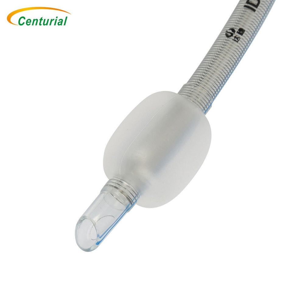 High Flow Rate Ventilation Medical Grade Reinforced Double Lumen Endotracheal Tube for Respiratory Department