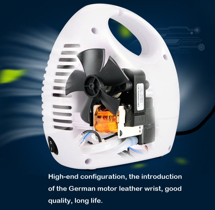 Optima Piston Compressor Nebulizer, Nebulizer System with Oxygen Mask