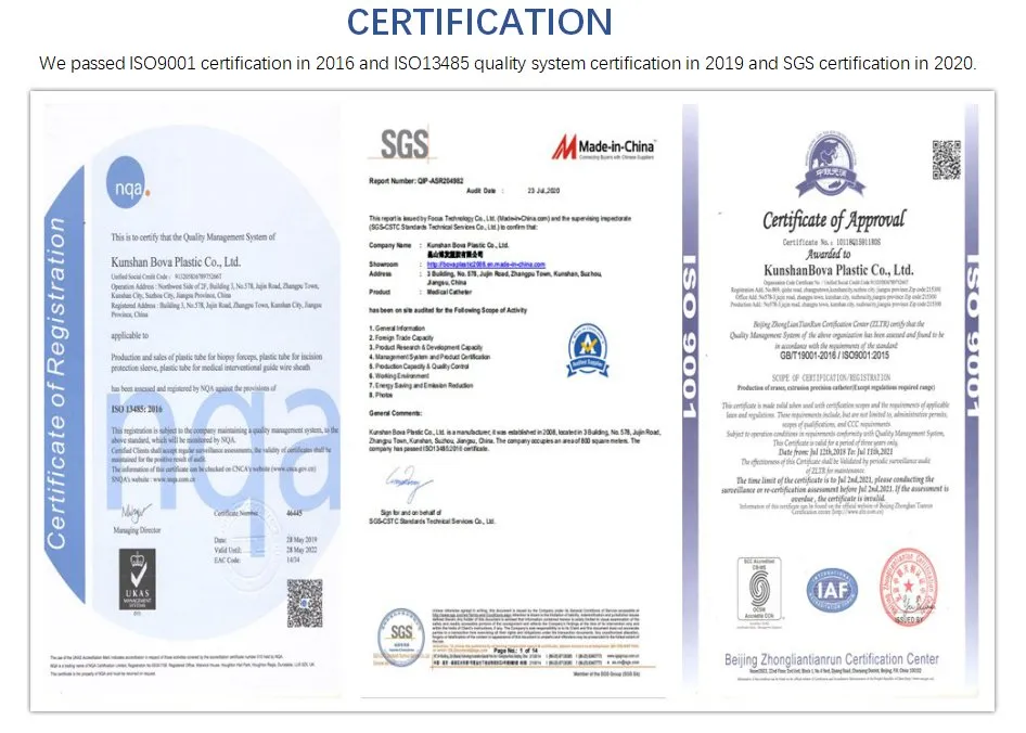 ISO Certifications