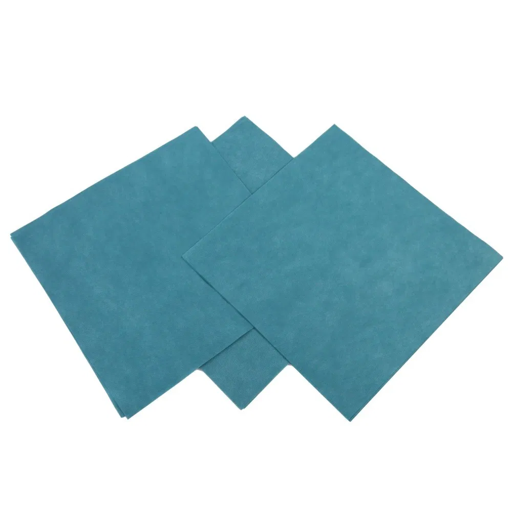 Bulk Sale Disposable Hospital Surgery Drape Sterile Blue Color SMS Non Woven Surgical Drapes with Holes at Low Price