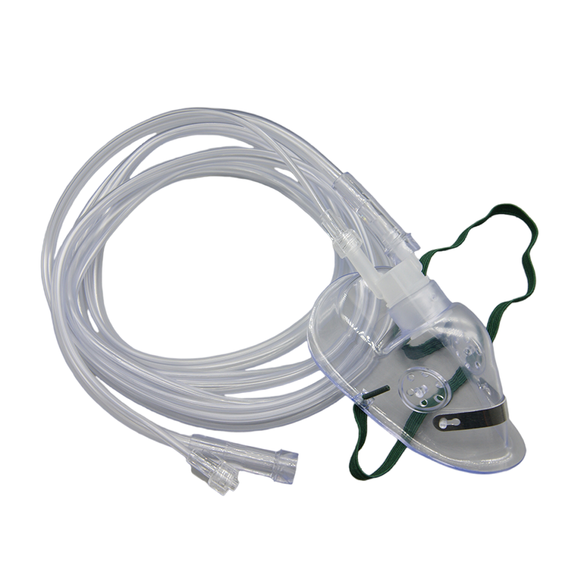 Transparency PVC Inflatable Oxygen Anaesthesia Fast Oxygen Supply Disposable Oxygen Mask