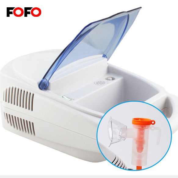 Medical Treat The Respiratory Disease Cartoon Nebulizer