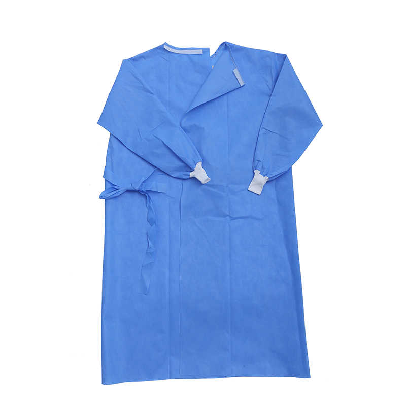 SMS Surgical Gown Disposable Non-Woven SMMS Hospital Gown