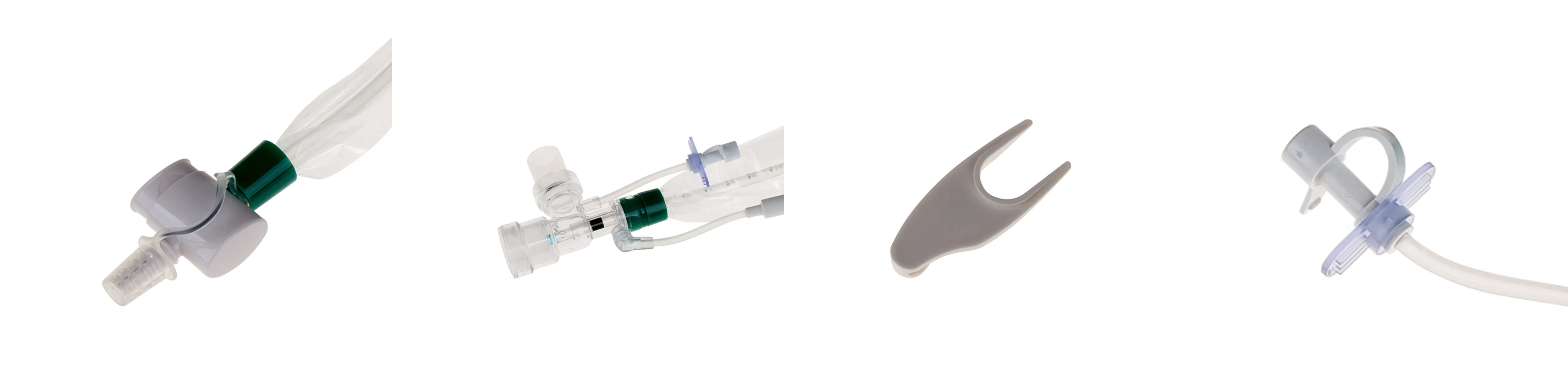 L-Piece Closed Suction System with Double Swivel Connector