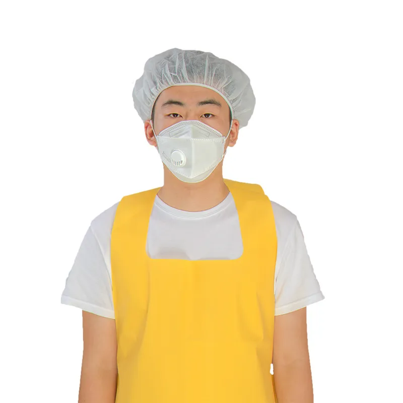 Disposable PP Non Woven Strip Clip Cap