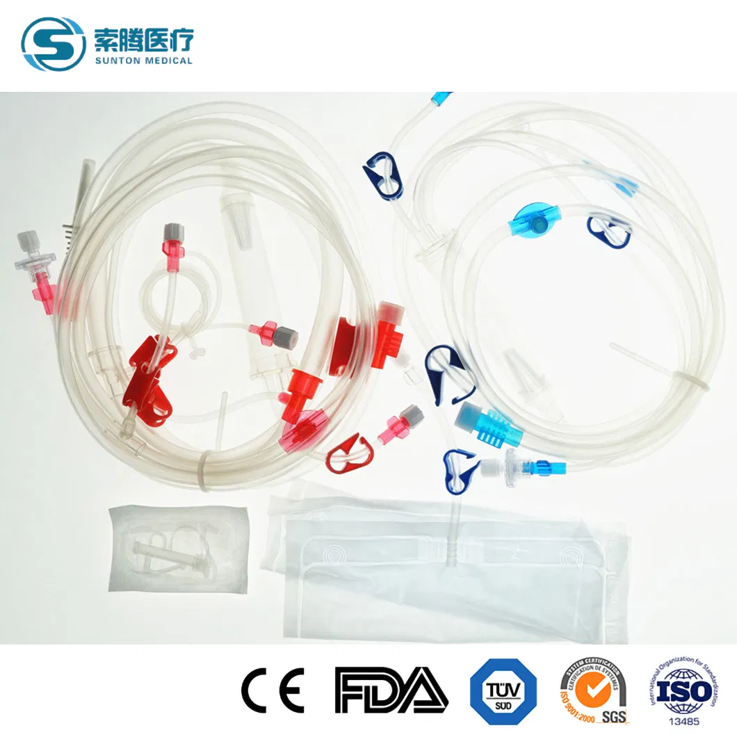 Sunton Hemodialysis Blood Dialysis Tubing China CE Certified Adult Universal Hemodialysis Blood Tubing Manufacturer Ready to Ship Blood Tubing for Hemodialysis