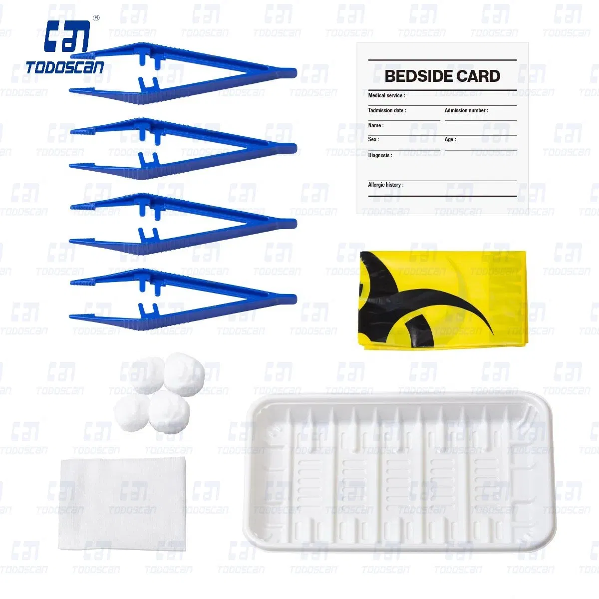 Customzied Wound Care Packs Medical Sterile Basic Dressing Set Kit Disposable Use