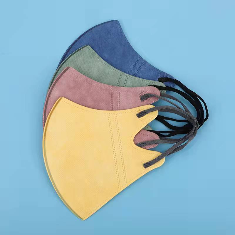 Disposable Non-Woven 3D Face Mask Foldable Fashion with Earloop for Kids Can Be Private Ordering