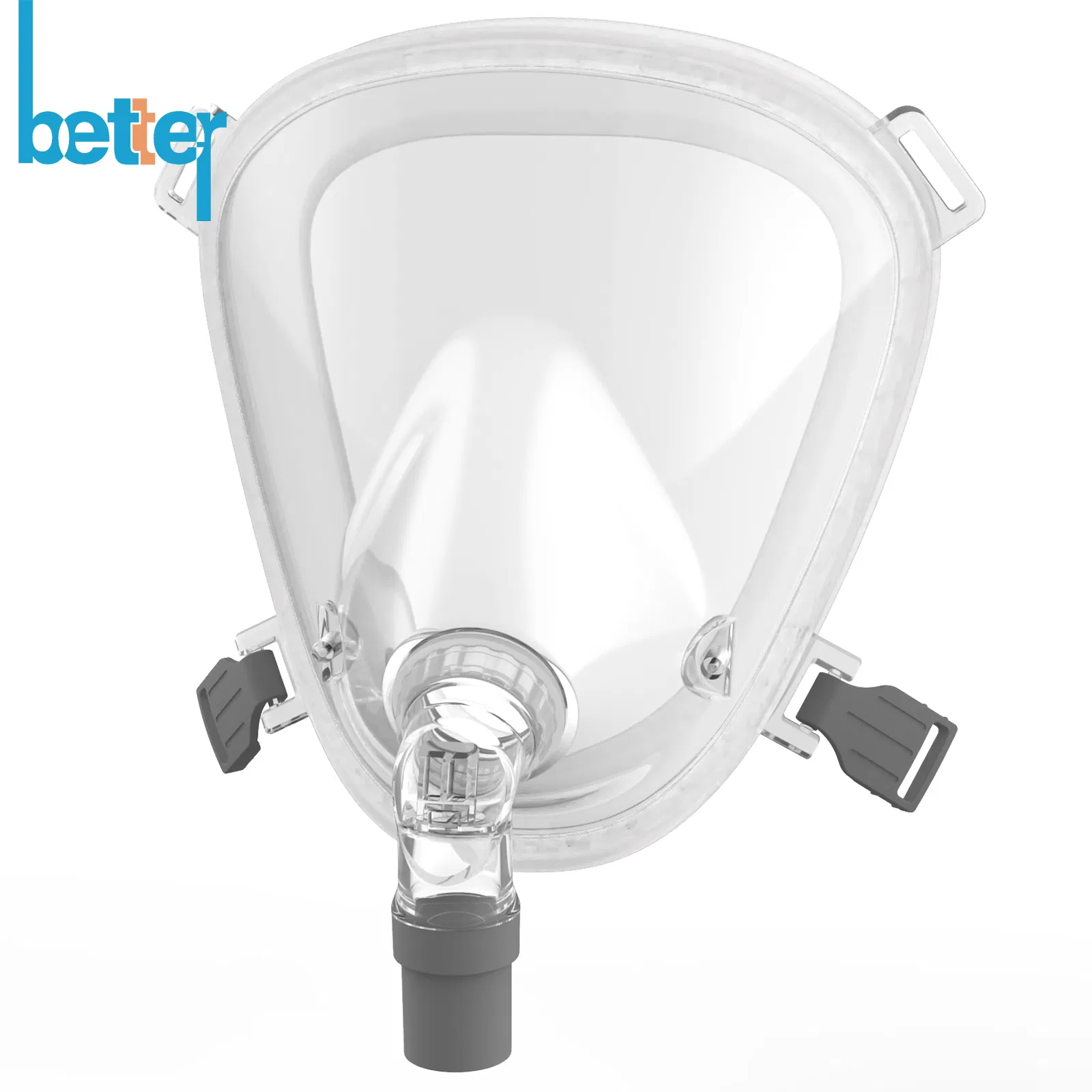 Sleep Apnea Bipap Full Face Anaesthesia Oxygen Breathing CPAP Mask with Headgear