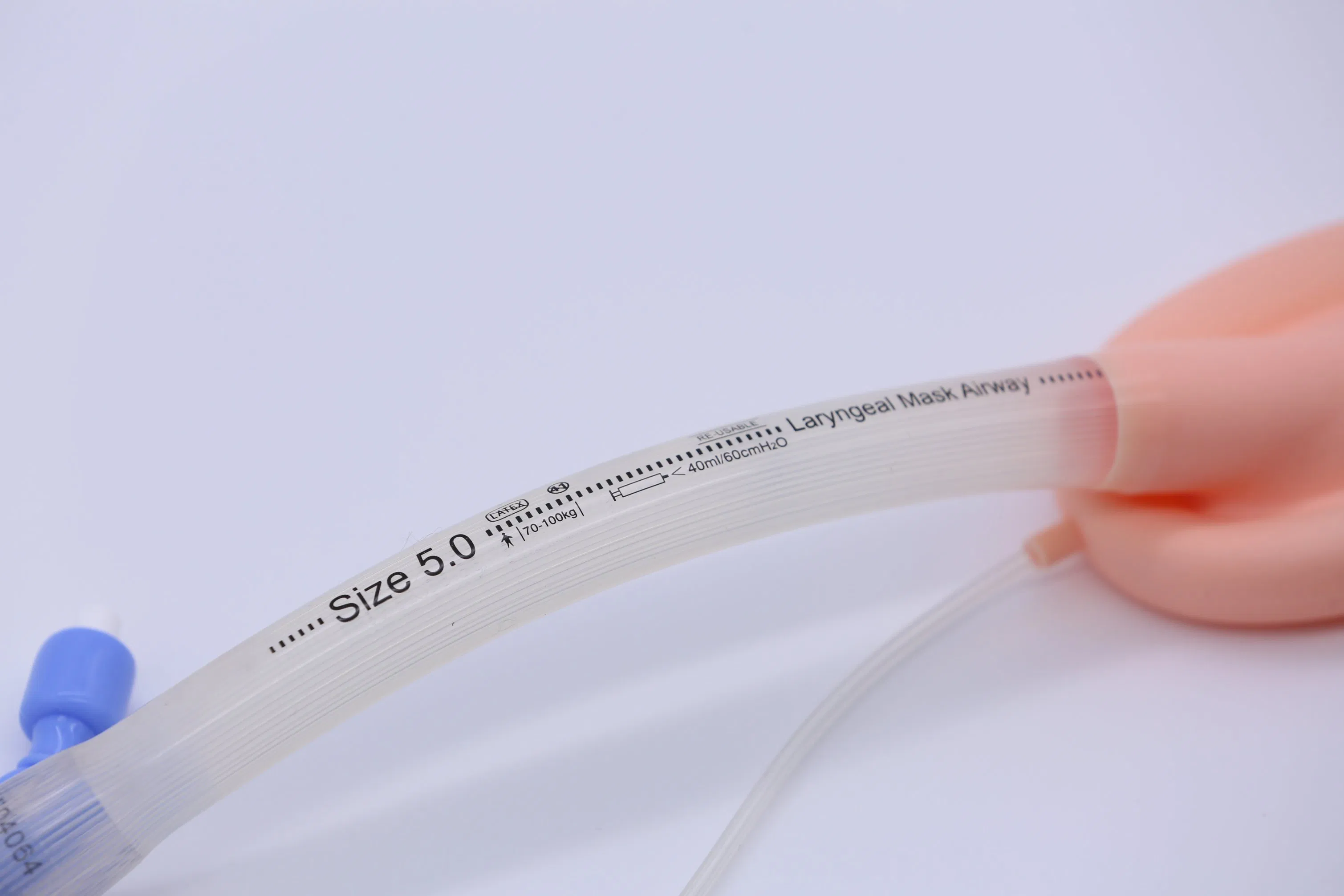 Medical Supplies for Anaesthesia Surgery Sterilized 40 Times Silicone Reusable Laryngeal Mask Airway CE/ISO Certificated