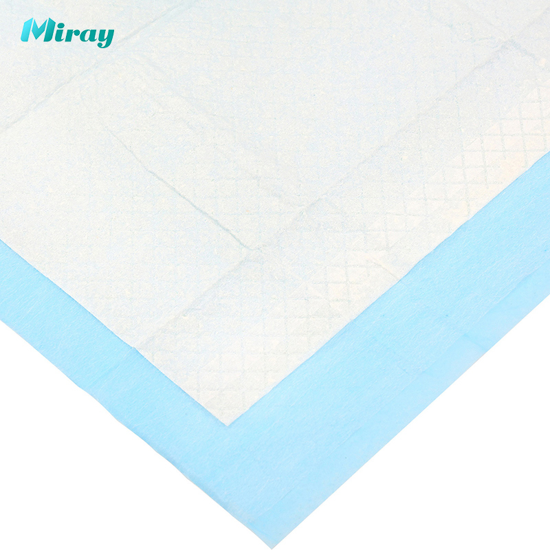 China Factory Incontinence Bed Pad Medical Disposable Underpads 60X90 High Quality Super Absorbent PE Backsheet Urine Pads