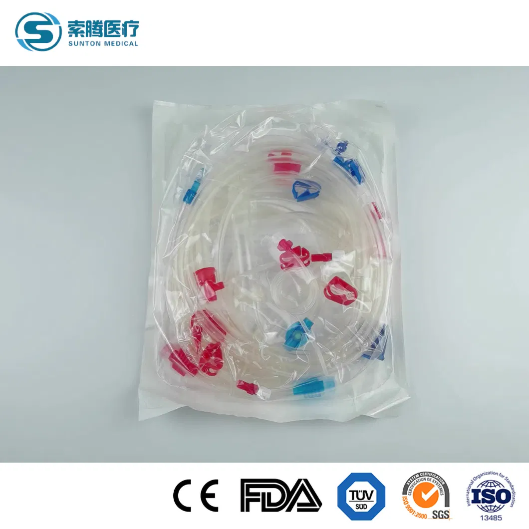 Sunton Customized Hemodialysis Consumables Medical Sterile Dialysis Kit Factory High-Quality Blood Tubing Set OEM Customized China Hemodialysis Blood Tubing