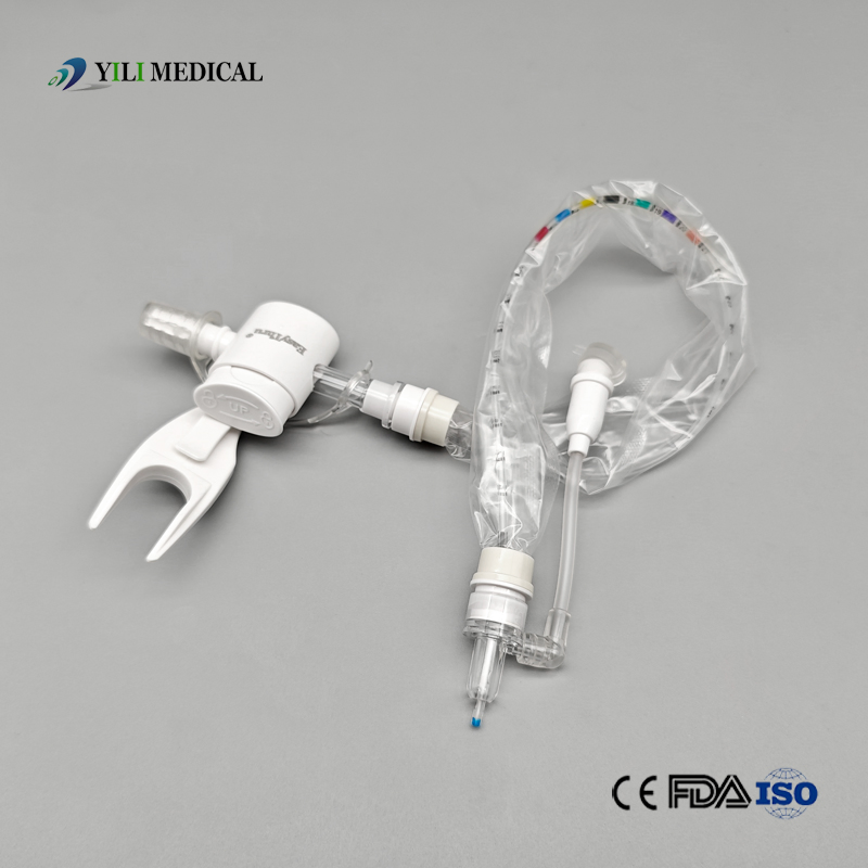 Hospital Equipment ICU Surgical Instrument Closed Suction Catheter Medical Instrument Closed Suction Cahteter System Disposable Closed Suction Catheter Tube