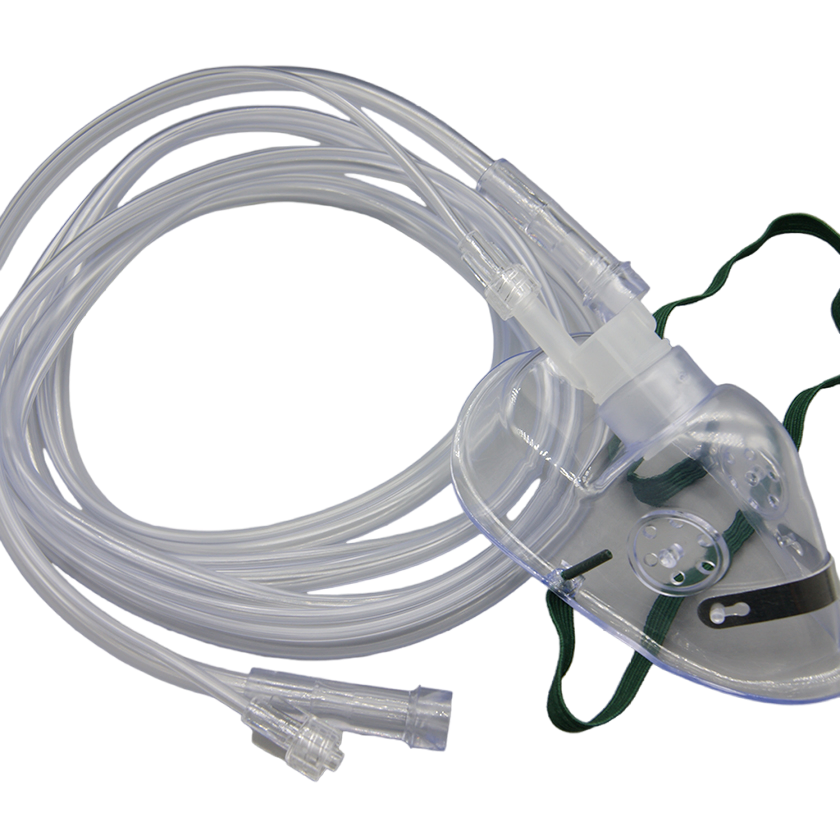Transparency PVC Inflatable Oxygen Anaesthesia Fast Oxygen Supply Disposable Oxygen Mask