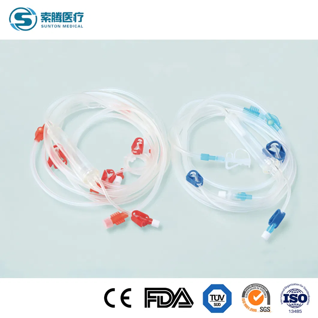 Sunton Hemodialysis Blood Dialysis Tubing China CE Certified Adult Universal Hemodialysis Blood Tubing Manufacturer Ready to Ship Blood Tubing for Hemodialysis