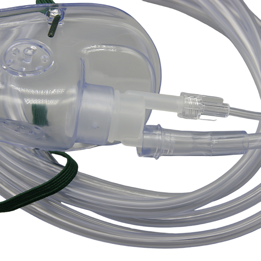Transparency PVC Inflatable Oxygen Anaesthesia Fast Oxygen Supply Disposable Oxygen Mask