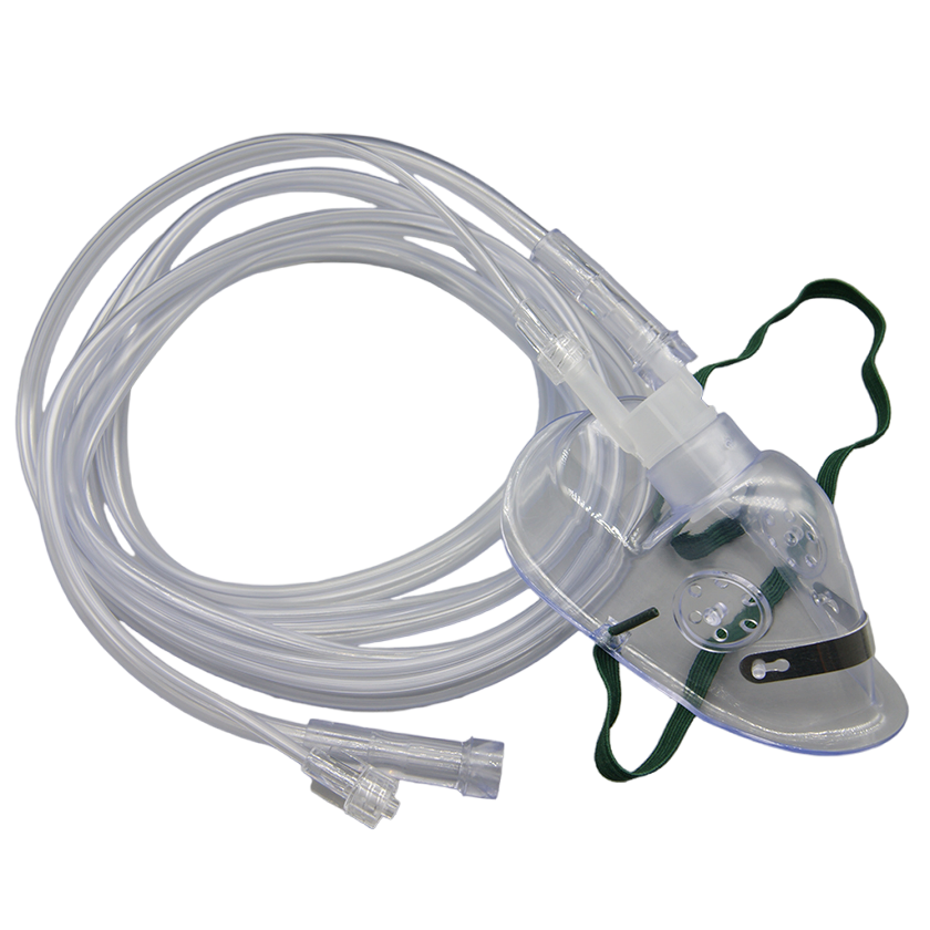 Transparency PVC Inflatable Oxygen Anaesthesia Fast Oxygen Supply Disposable Oxygen Mask