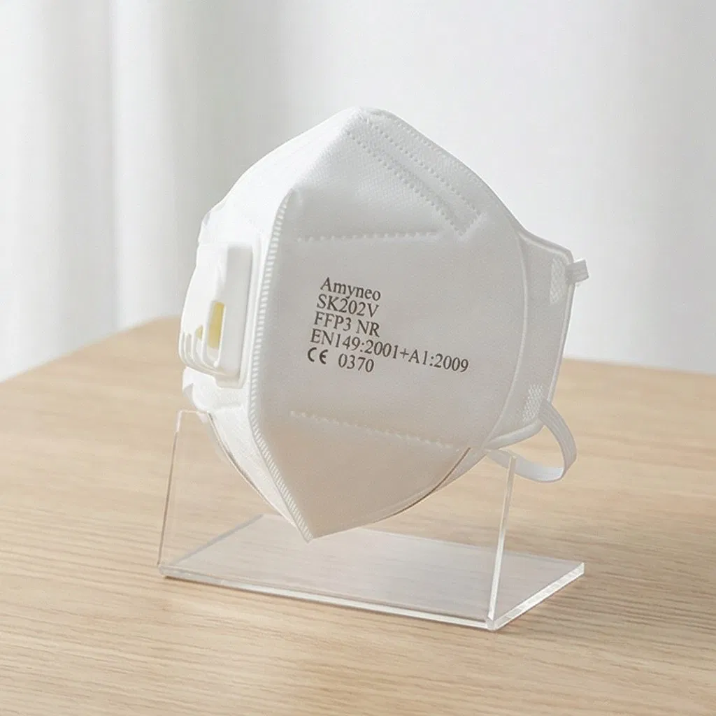 Factory FFP3 Headloop Face Mask with Valve Non-Woven CE Certified Respirator Filter