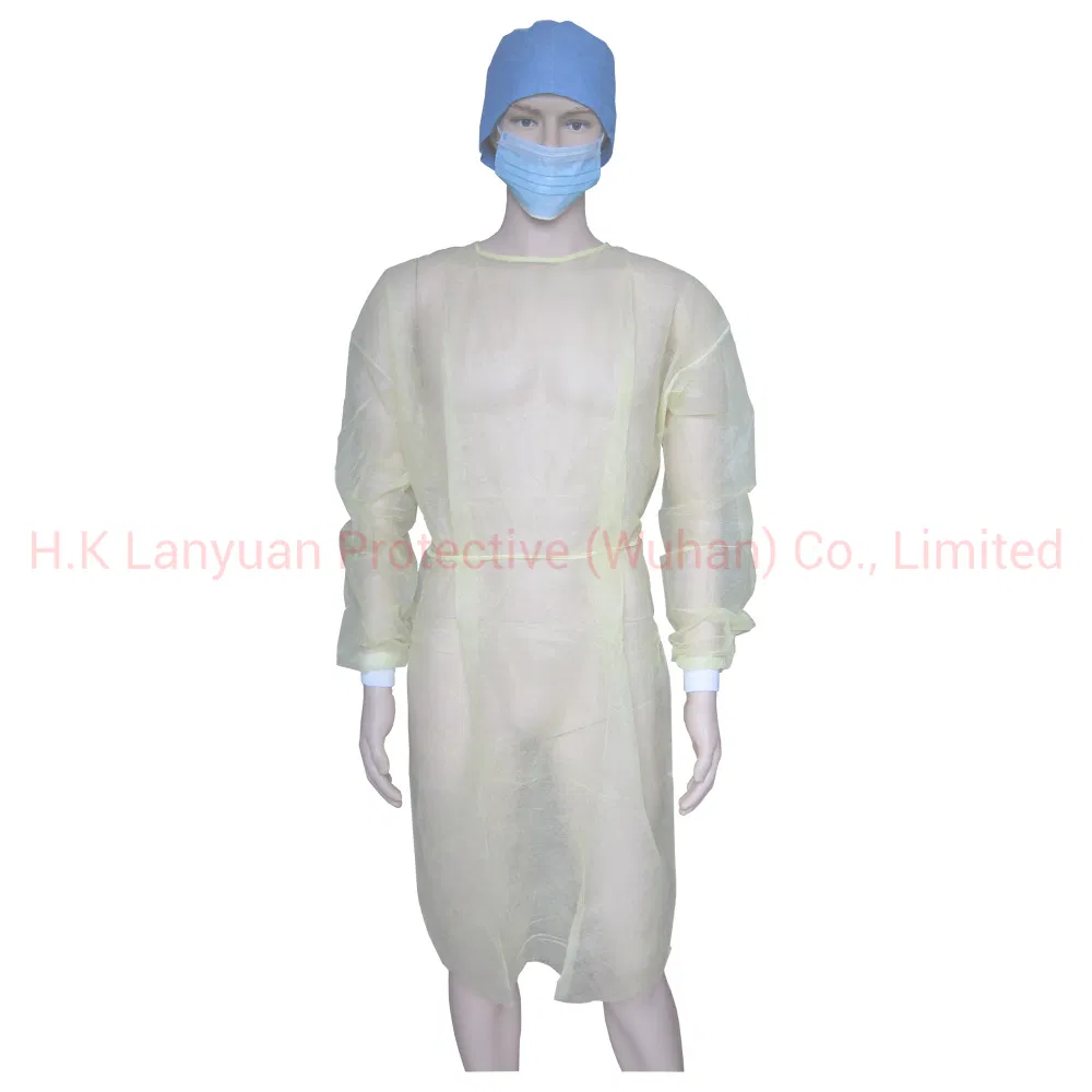 Disposable Nonwoven Popular Design Surgical Gowns Isolation Gown