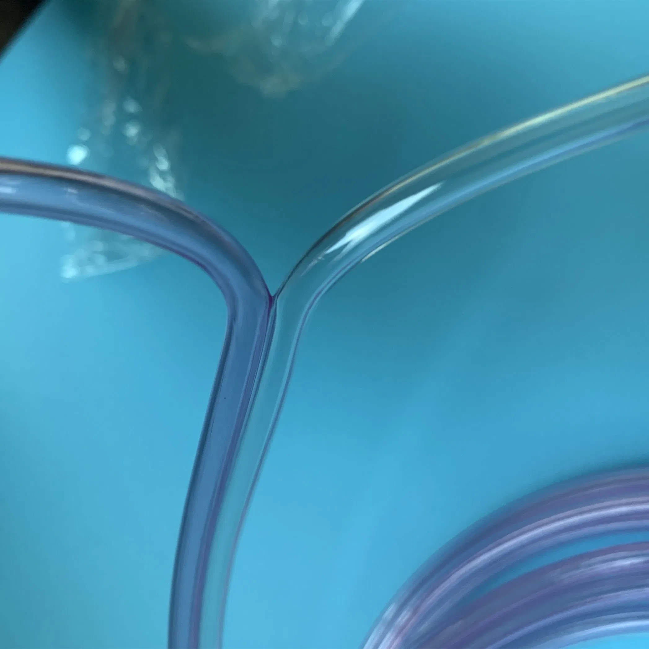 PVC Medical Grade Plastic Disposable Twin Tubing