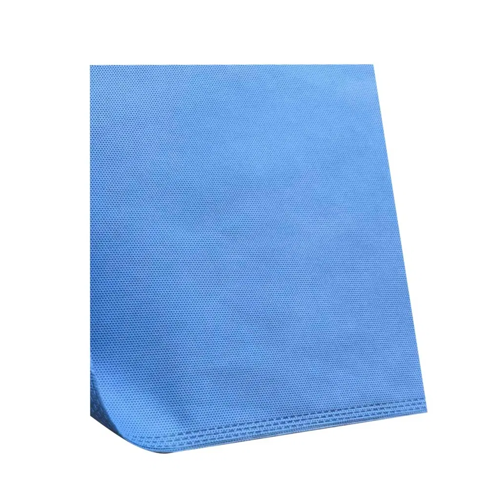 Bulk Sale Disposable Hospital Surgery Drape Sterile Blue Color SMS Non Woven Surgical Drapes with Holes at Low Price