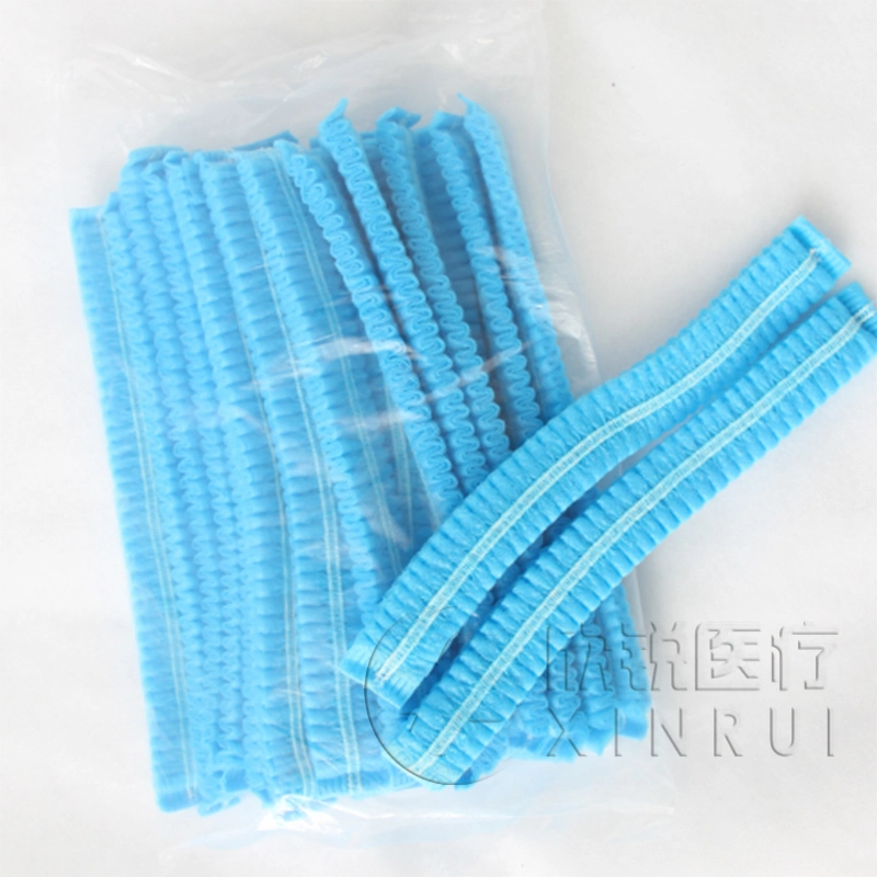 Disposable Non-Woven Clip Cap/Mob Cap 24 Inch