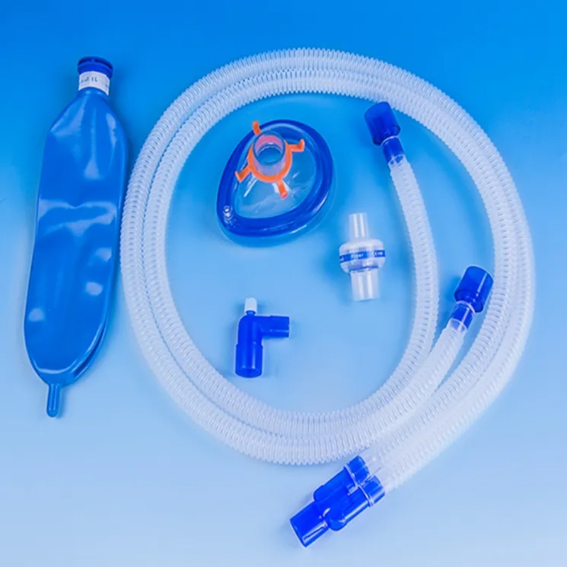 Disposable Medical Pediatric Expandable Anaesthesia Breathing Circuit with Hme Filter