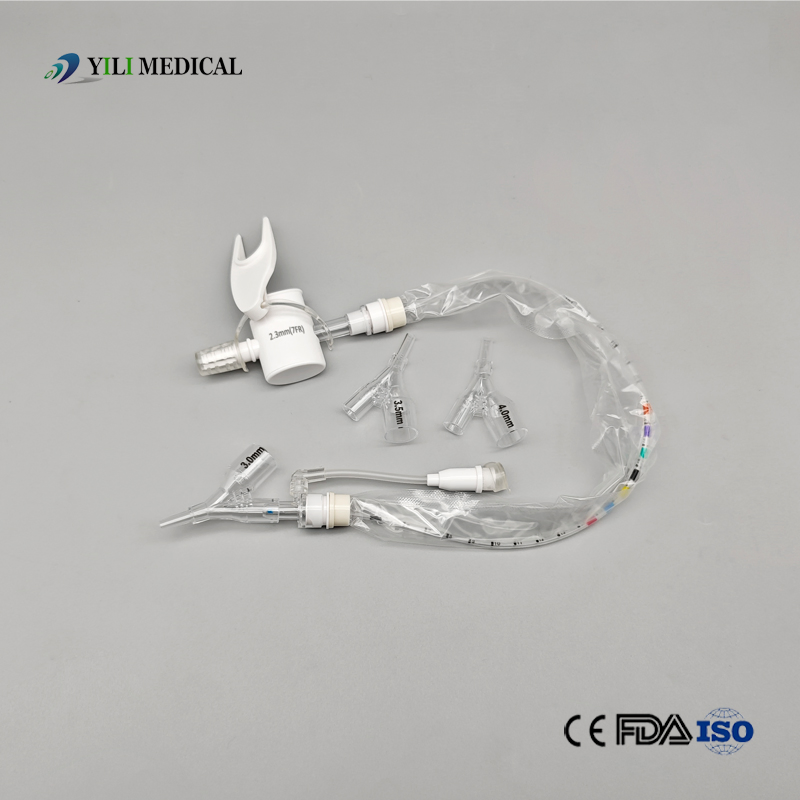 Hospital Equipment ICU Surgical Instrument Closed Suction Catheter Medical Instrument Closed Suction Cahteter System Disposable Closed Suction Catheter Tube