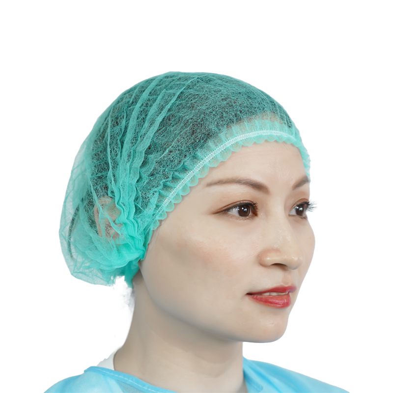 Hospital Use Wholesale Single Elastic Mob Cap Non Woven Nurse Cap