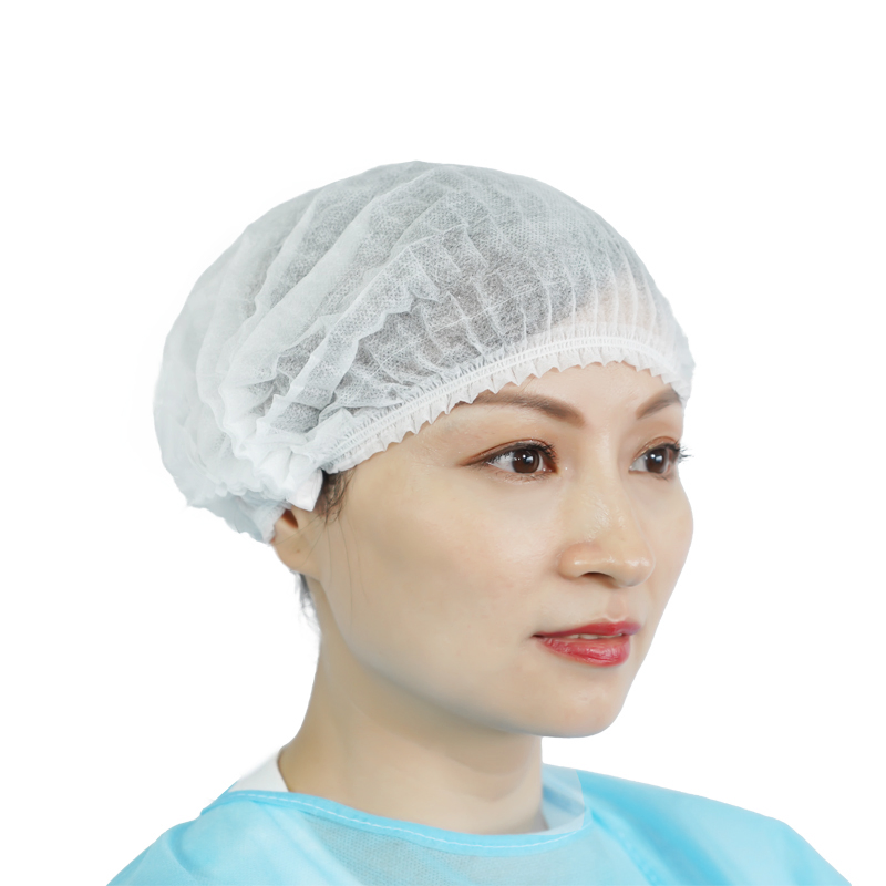 Hospital Use Wholesale Single Elastic Mob Cap Non Woven Nurse Cap