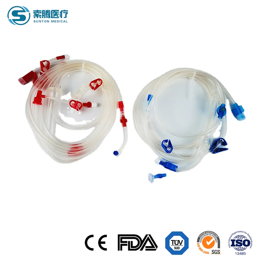 Sunton Hemodialysis Blood Dialysis Tubing China CE Certified Adult Universal Hemodialysis Blood Tubing Manufacturer Ready to Ship Blood Tubing for Hemodialysis