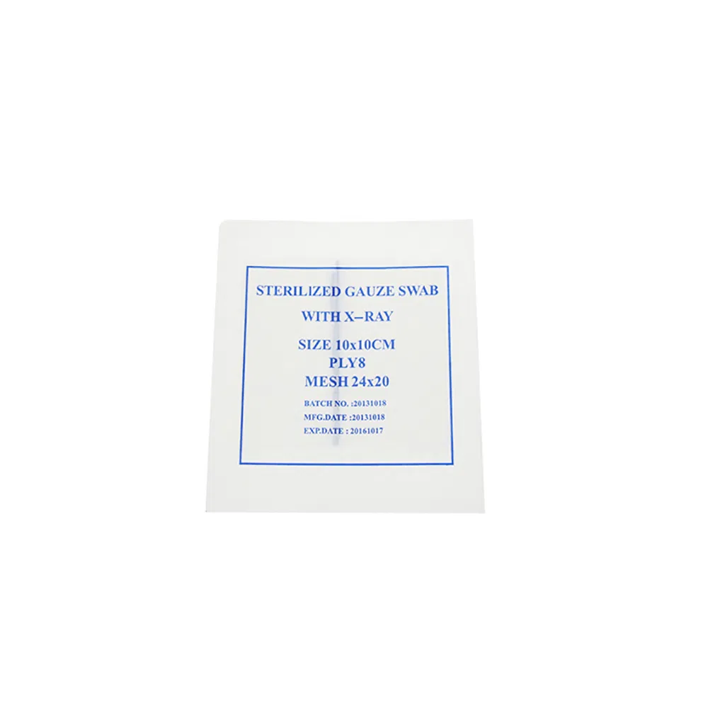 Medical Gauze Pad Cotton Absorbent Surgical Gauze Pad