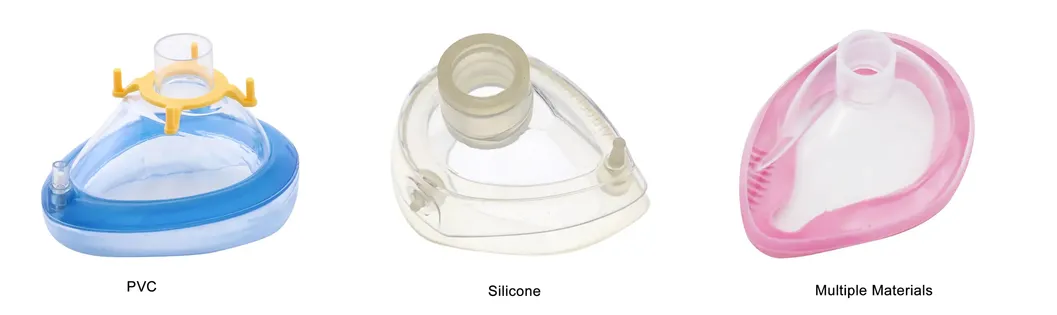 Inflatable Type PVC Air Cushion Anaesthesia Mask with Valve