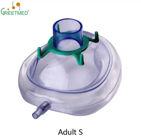 Economy PVC Air Cushion Anaesthesia Mask with Valve
