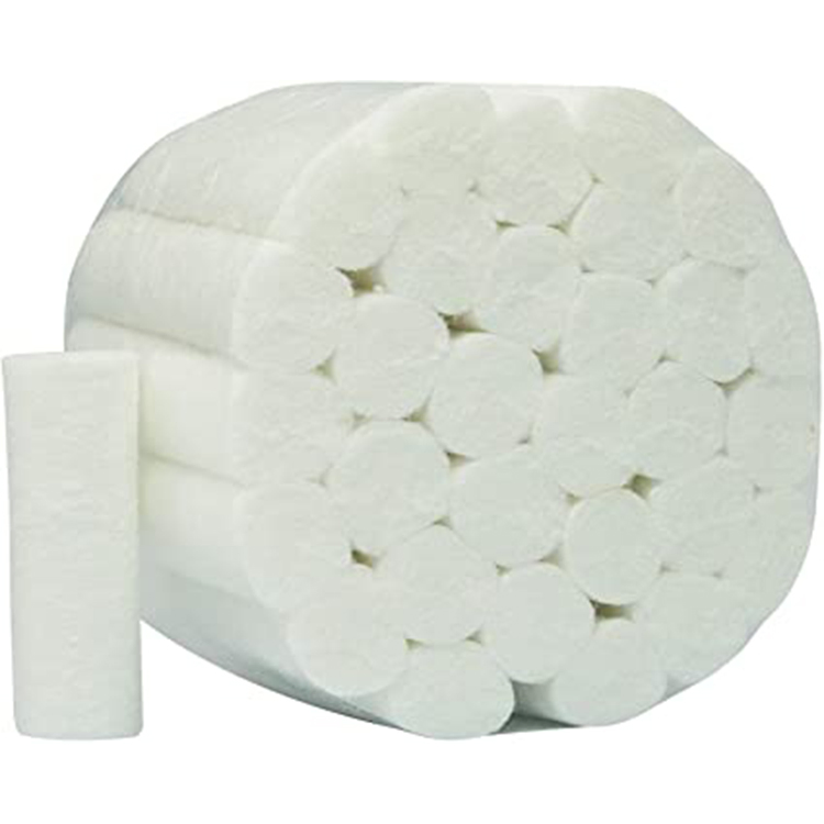 Premium 100% Pure Cotton Absorbent Dental Wool Pads for Medical Use