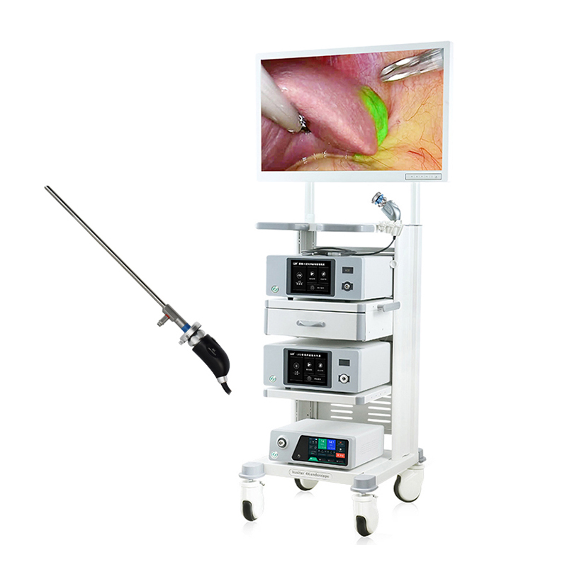 Medical Diagnostic Hysteroscopy Endoscopic Instrument Endoscopy Equipment 4K Flourescent Endoscope Camera System