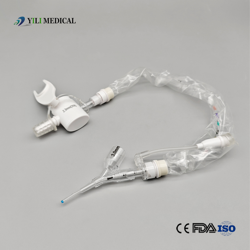 Hospital Equipment ICU Surgical Instrument Closed Suction Catheter Medical Instrument Closed Suction Cahteter System Disposable Closed Suction Catheter Tube