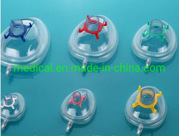 Disposible PVC Anaesthesia Mask (0#-6#)