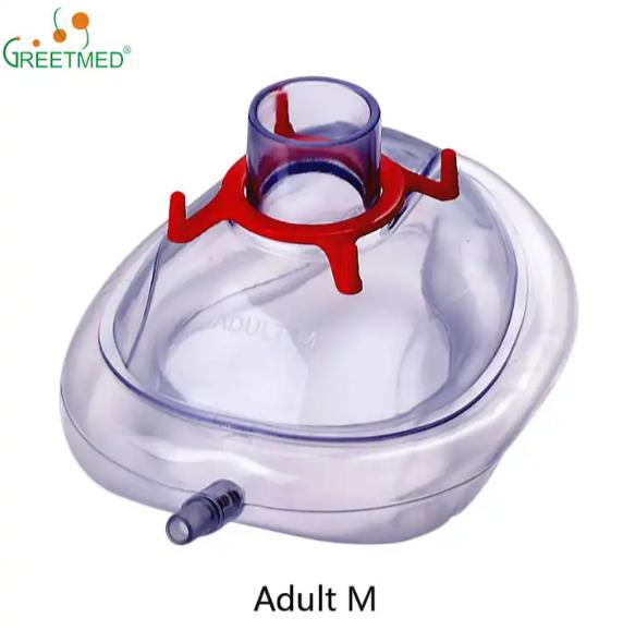Economy PVC Air Cushion Anaesthesia Mask with Valve