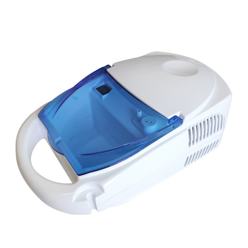 Medical Treat The Respiratory Disease Cartoon Nebulizer