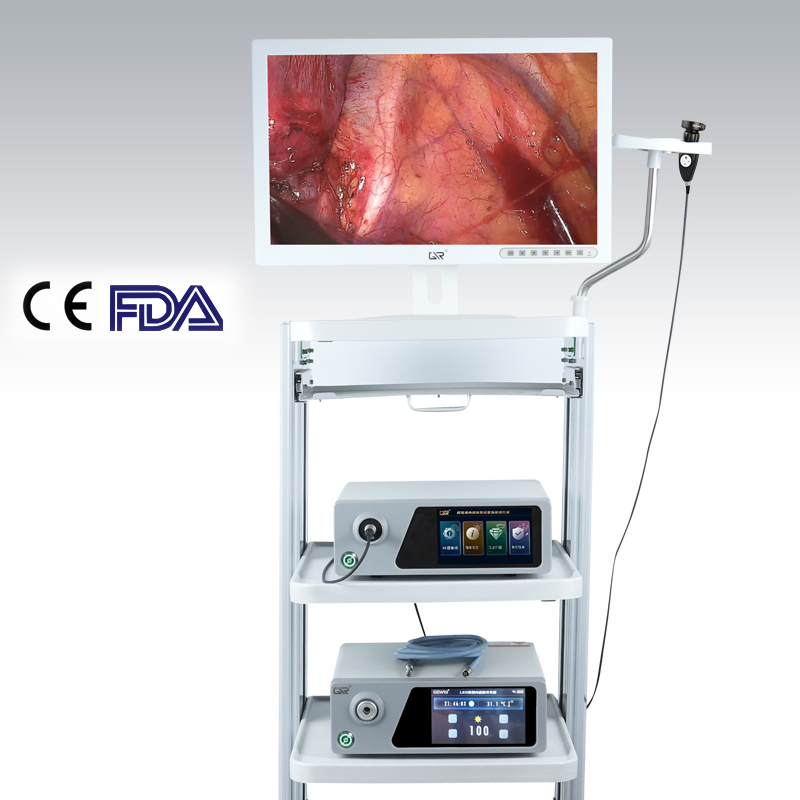 Medical Diagnostic Hysteroscopy Endoscopic Instrument Endoscopy Equipment 4K Flourescent Endoscope Camera System