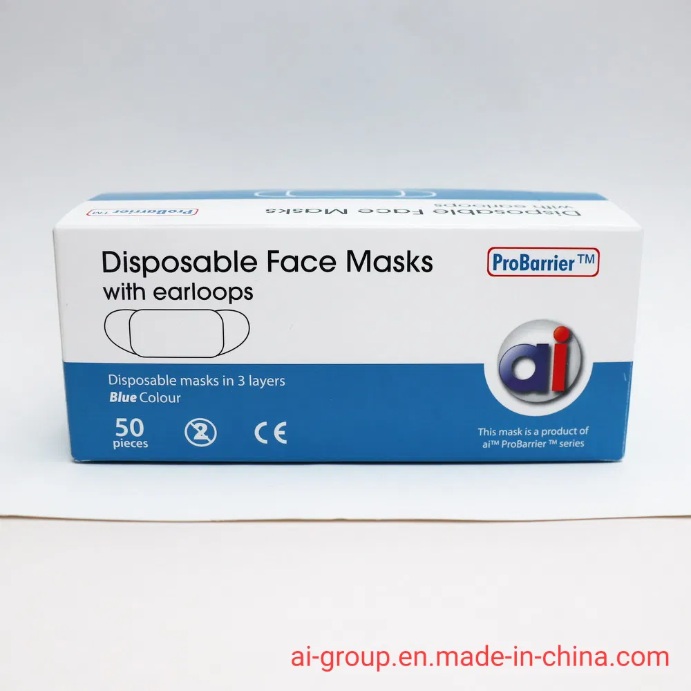 2023 Face Mask/Disposable Non Woven 3 Ply Face Mask