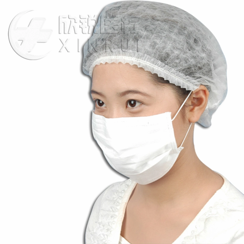 Disposable Non-Woven Clip Cap/Mob Cap 24 Inch