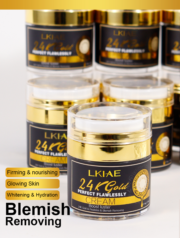 24K Gold Cream Display 3